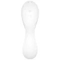 Curvy Trinity 5 Air Pulse Stimulator & Vibrator App Weiss von Satisfyer Connect