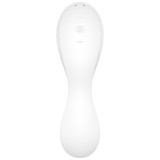 Curvy Trinity 5 Air Pulse Stimulator & Vibrator App Weiss von Satisfyer Connect | Fesselliebe.de