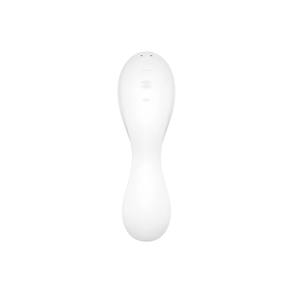 Curvy Trinity 5 Air Pulse Stimulator & Vibrator App Weiss von Satisfyer Connect | Fesselliebe.de