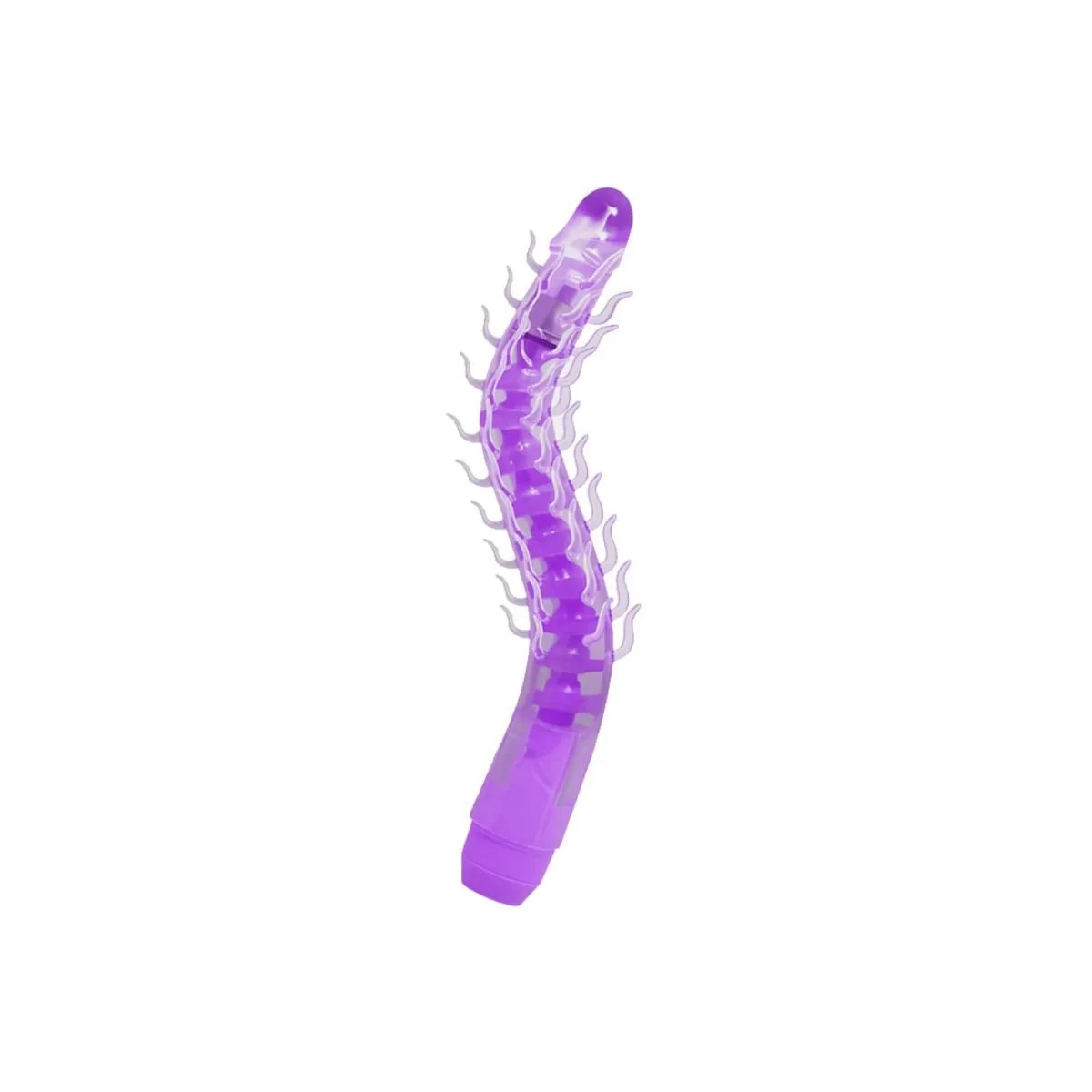Flexi Vibe Sensual Spine Biegbarer Vibrierdildo Flieder 23,5 cm von Baile | Fesselliebe.de