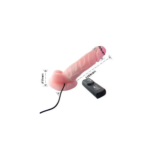 Realistischer Penisrotator Cibersking Loveclone von Baile Vibrators | Fesselliebe.de