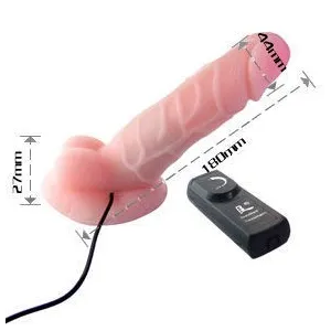 Realistischer Penisrotator Cibersking Loveclone von Baile Vibrators