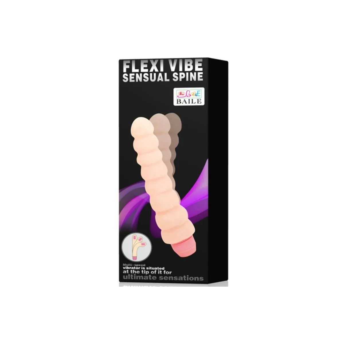 Flexi Vibe Sensual Spine Flexibler Vibrator 19 cm von Baile | Fesselliebe.de