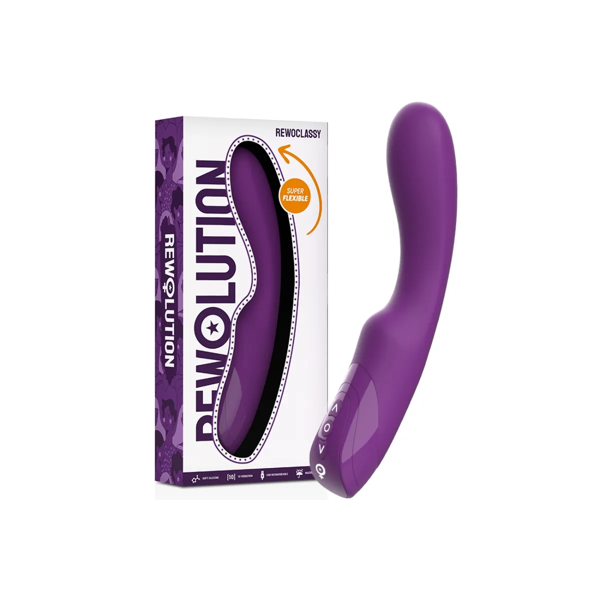 Rewoclassy Flexibler Vibrator von Rewolution | Fesselliebe.de