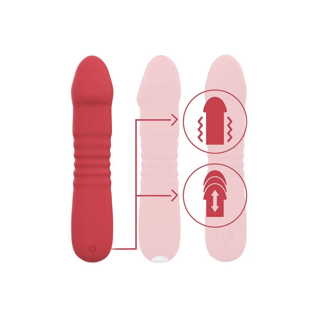 Juni Up & Down 10 Rote Vibrationen von Intense Fun | Fesselliebe.de