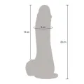 Up&Down Rotierende Vibr-Dildo-Haut von Get Real