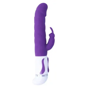 Bobble Vibrator Rotator Lila Silikon von Intense Fun