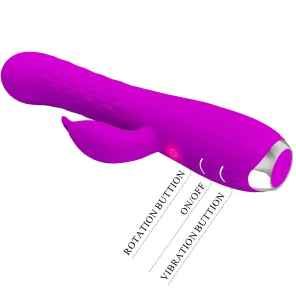 Molly Vibrator mit wiederaufladbarer Rotation von Pretty Love | Fesselliebe.de