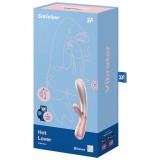 Hot Lover Vibrator Rose & Beige von Satisfyer Connect | Fesselliebe.de