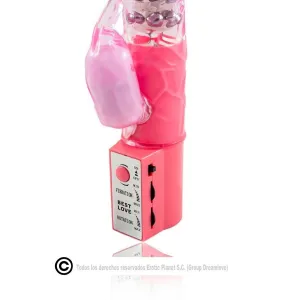 Rosa Rabbit-Rotator mit Superstimulator von Baile Rotations