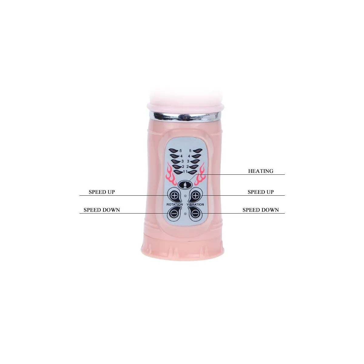 Hitze Fire Bunny Rampante Temperatur 10f von Baile | Fesselliebe.de