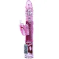 Wiederaufladbarer Vibrator mit Rotation und Pochenden Schmetterlingsstimulator von Baile Rotations