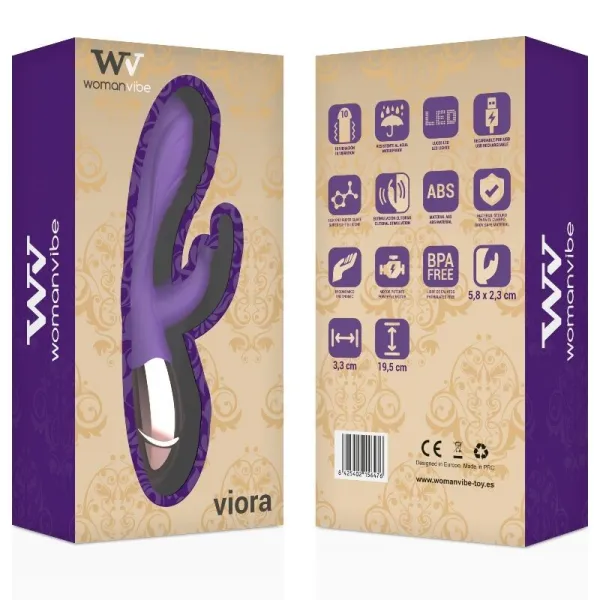 Viora Silikone Rechargeable Vibrator von Womanvibe | Fesselliebe.de