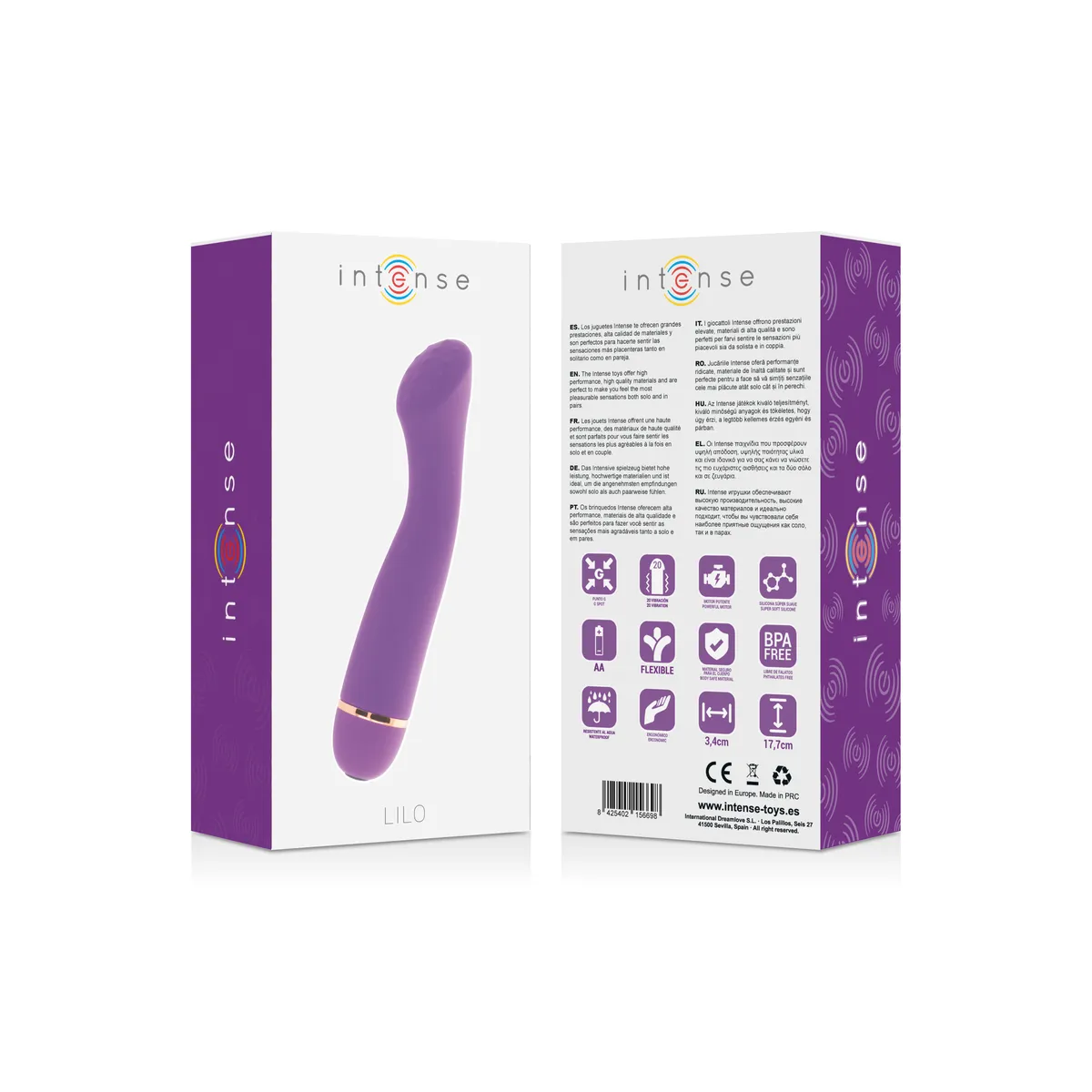 Lilo 20 Geschwindigkeiten Silikonflieder von Intense Fun | Fesselliebe.de