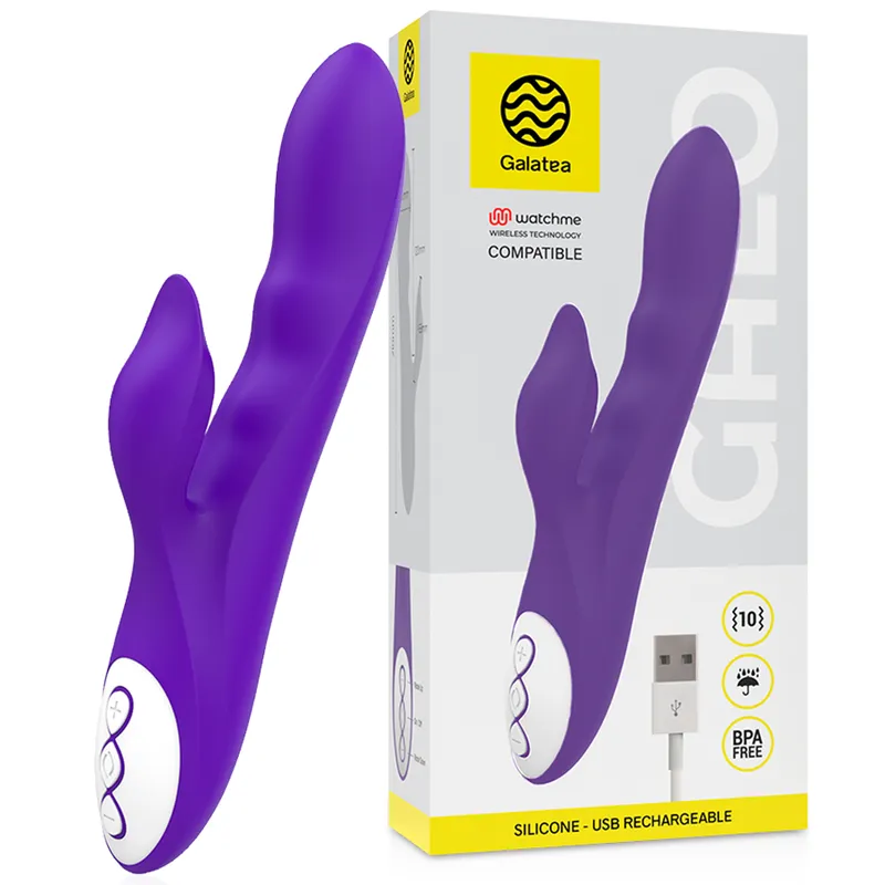 Galo Lilac Vibrator Kompatibel mit Watchme Wireless Technology von Galatea | Fesselliebe.de