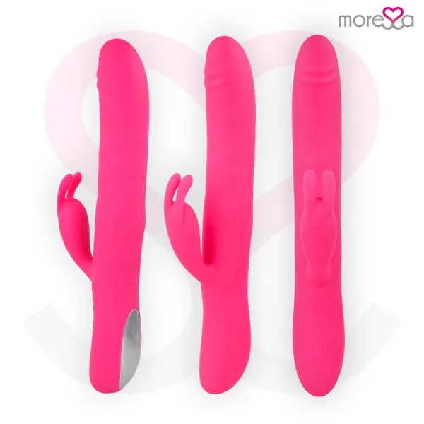 Somer Premium Vibrator mit Mehrfachdrehung von Moressa | Fesselliebe.de
