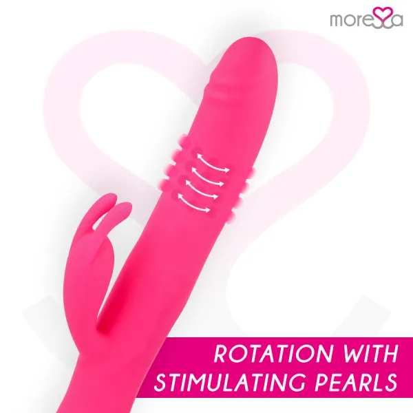 Somer Premium Vibrator mit Mehrfachdrehung von Moressa | Fesselliebe.de