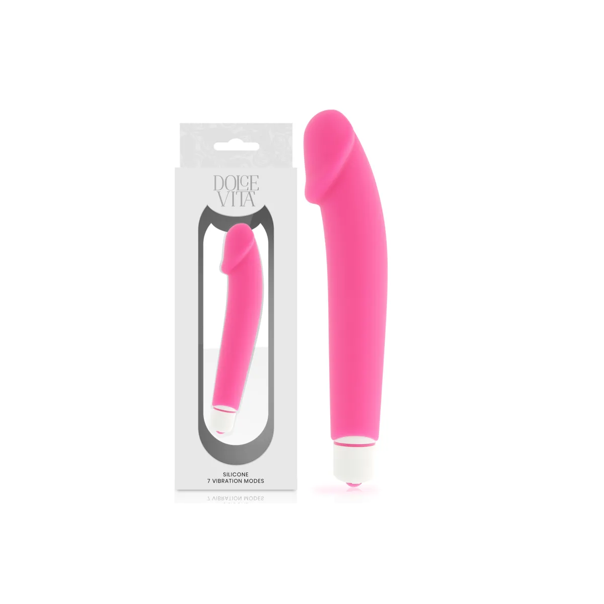 Realistic Pink Silikone von Dolce Vita | Fesselliebe.de