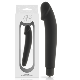 Realistic Black Silikone von Dolce Vita | Fesselliebe.de