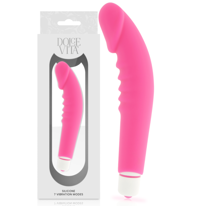 Realistic Pleasure Pink Silikone von Dolce Vita | Fesselliebe.de