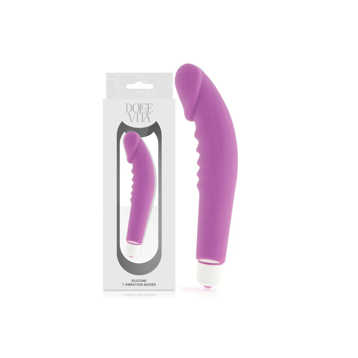 Realistic Pleasure Purple Silikone von Dolce Vita | Fesselliebe.de