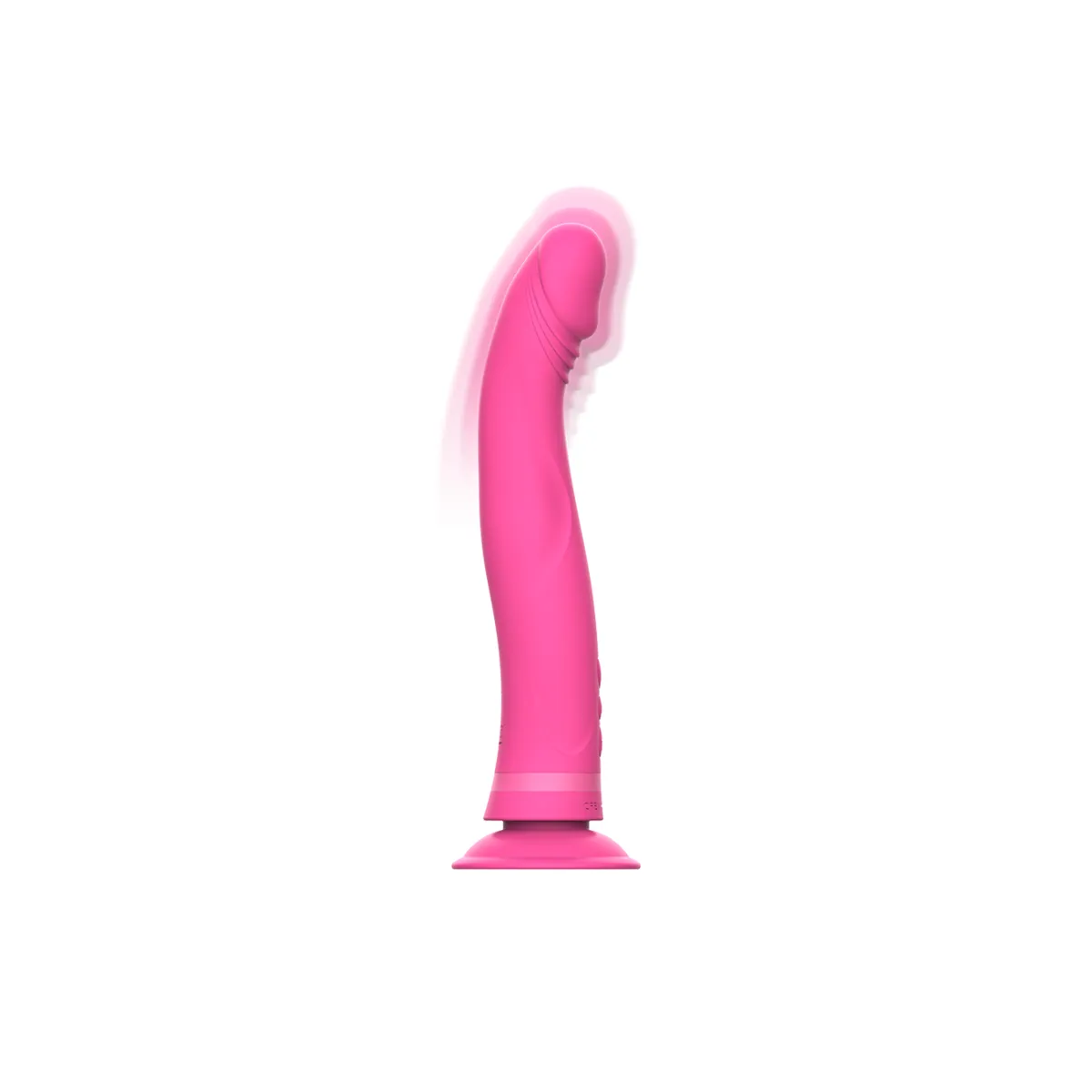 Michelangelo Rosa Silikon-Vibrator-Dildo von Intense Fun | Fesselliebe.de