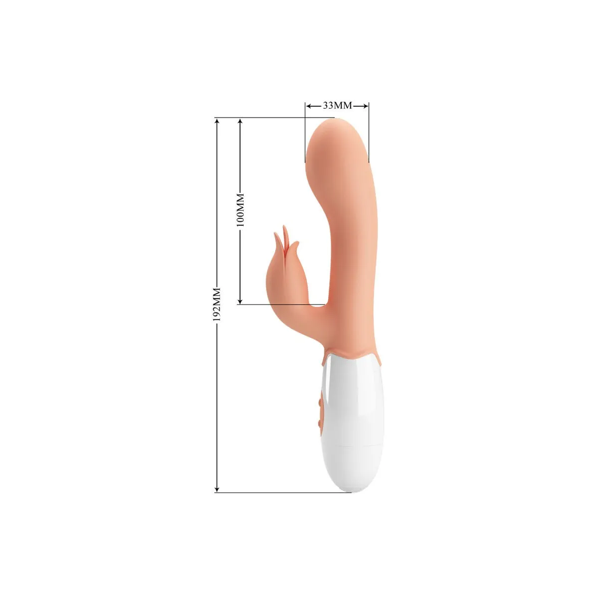 Bloody Mary Vibrator mit Stimulator von Pretty Love | Fesselliebe.de