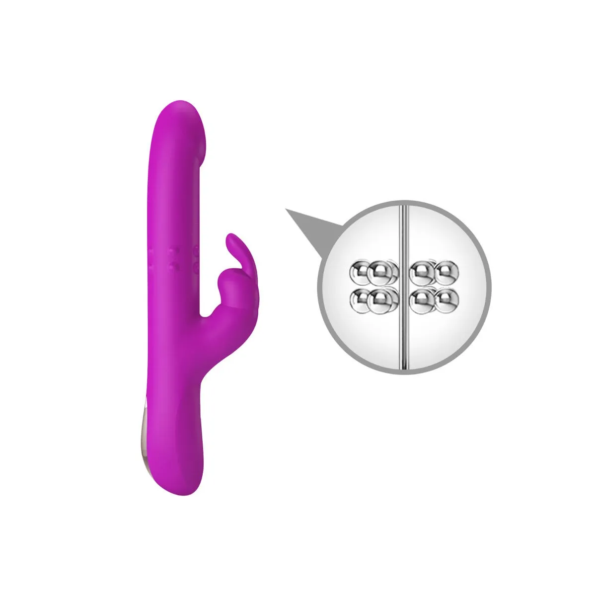 Reese Vibrator mit Lila Rotation von Pretty Love | Fesselliebe.de