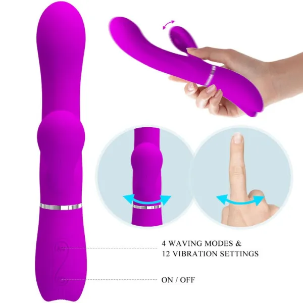 Klitoris-Stimulierender Vibrator von Pretty Love | Fesselliebe.de
