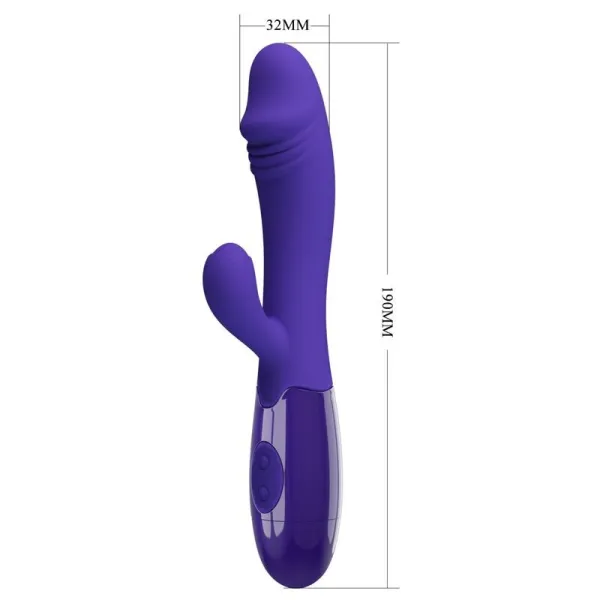 Snappy Jugendvibrator & G-Spot-Stimulator Violett von Pretty Love Led | Fesselliebe.de