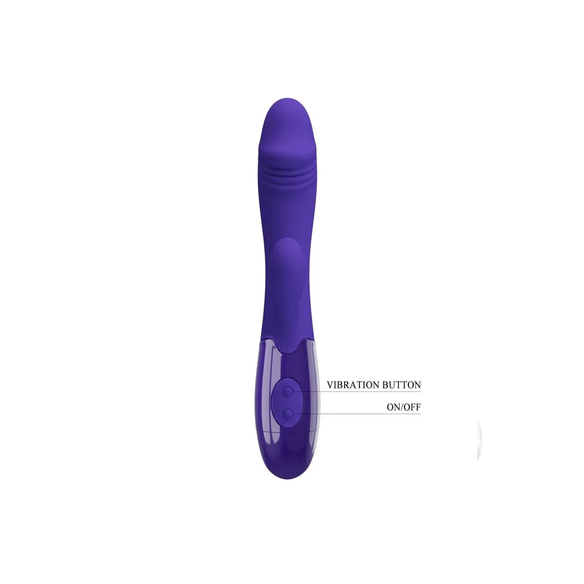 Snappy Jugendvibrator & G-Spot-Stimulator Violett von Pretty Love Led | Fesselliebe.de