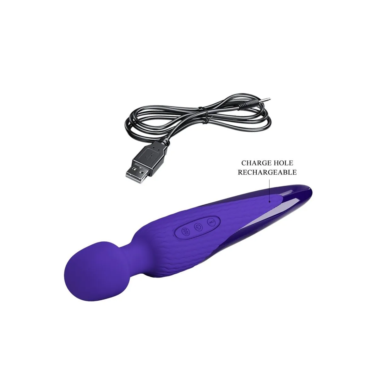 Antony Youth Wand Vibrator Violet Wrmeeffekt von Pretty Love Youth | Fesselliebe.de