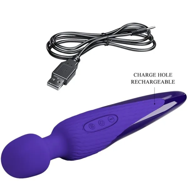 Antony Youth Wand Vibrator Violet Wrmeeffekt von Pretty Love Youth | Fesselliebe.de