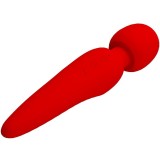 Meredith Massager 12 Vibrationsmodi Rot von Pretty Love Smart | Fesselliebe.de