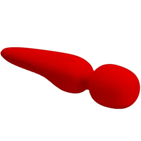 Meredith Massager 12 Vibrationsmodi Rot von Pretty Love Smart | Fesselliebe.de