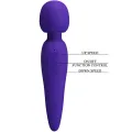 Meredith Massager 12 Vibrationsmodi Lila von Pretty Love Smart
