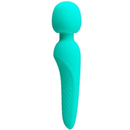 Meredith Massager 12 Vibrationsmodi Aqua Grün von Pretty Love Smart | Fesselliebe.de