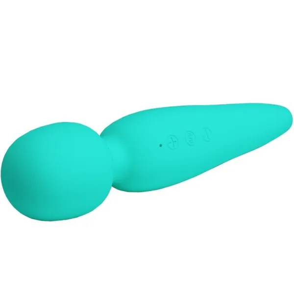 Meredith Massager 12 Vibrationsmodi Aqua Grün von Pretty Love Smart | Fesselliebe.de