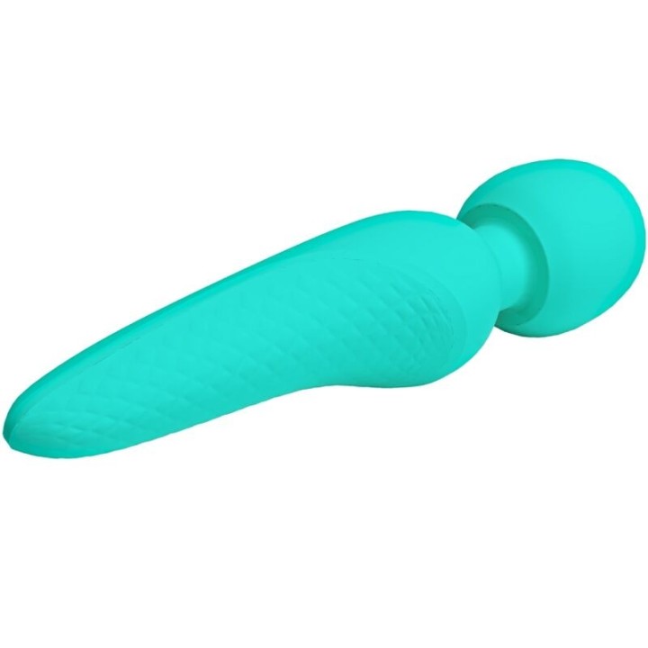 Meredith Massager 12 Vibrationsmodi Aqua Grün von Pretty Love Smart | Fesselliebe.de