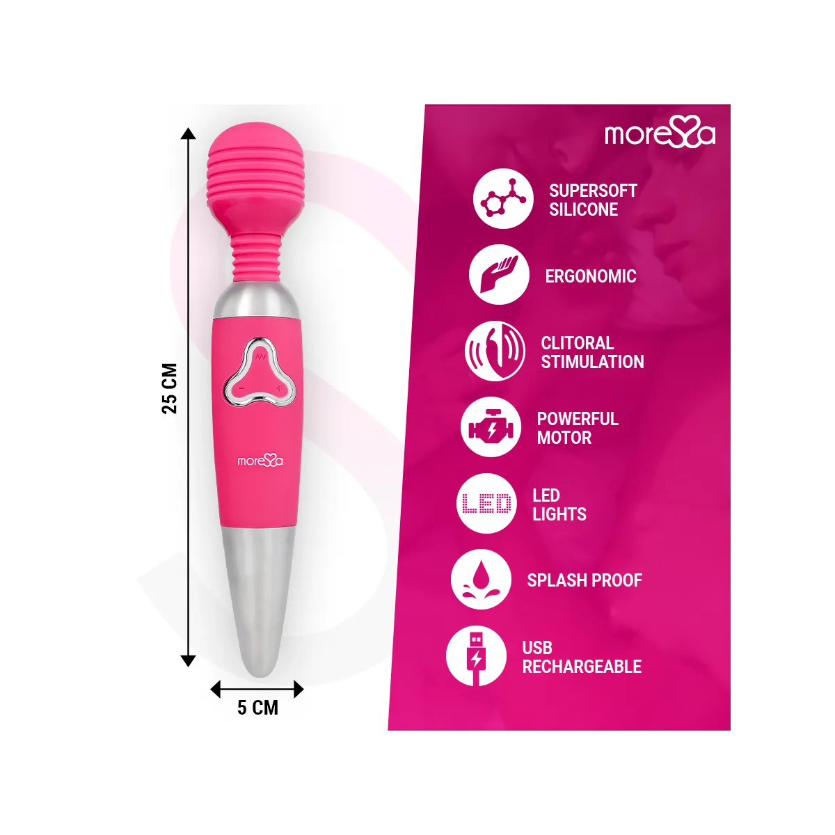 Odilon Premium Silikon wiederaufladbar von Moressa | Fesselliebe.de