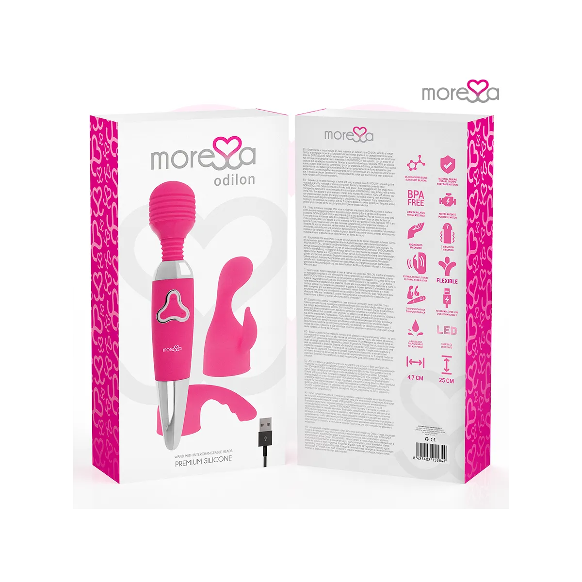 Odilon Premium Silikon wiederaufladbar von Moressa | Fesselliebe.de