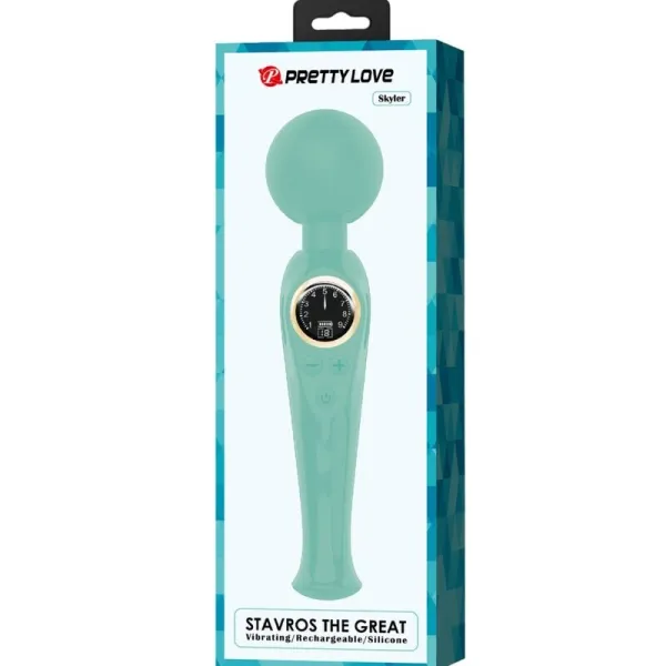 Skyler Green Wand Vibrator von Pretty Love Led | Fesselliebe.de