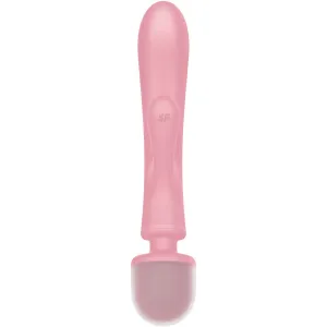 Triple Lover Rabbit Vibrator Massager Rosa von Satisfyer Vibrator