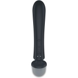 Triple Lover Rabbit Vibrator Massager Grau von Satisfyer Vibrator | Fesselliebe.de