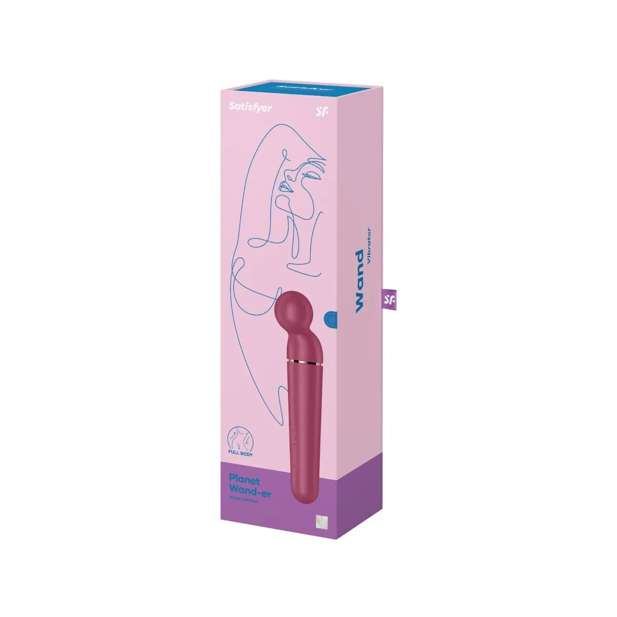 Planet Wand-Er Vibrator Massager Berry von Satisfyer Wand | Fesselliebe.de