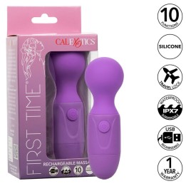 First Time wiederaufladbares Massagerät 10 Vibrationen Lila von Calexotics | Fesselliebe.de