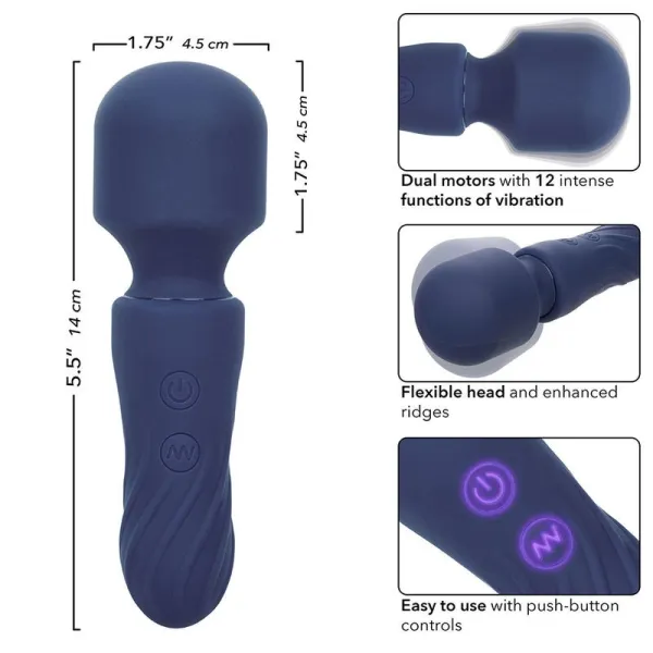 Charisma Charm Massager 12 Funktionen Lila von Calexotics | Fesselliebe.de