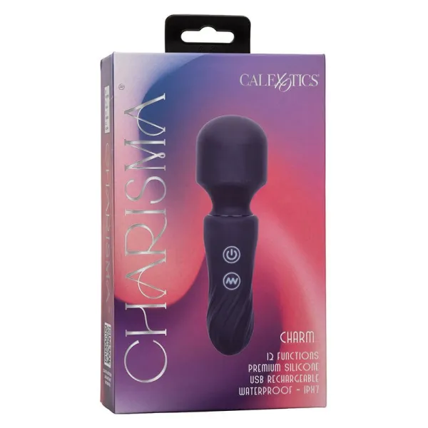 Charisma Charm Massager 12 Funktionen Lila von Calexotics | Fesselliebe.de