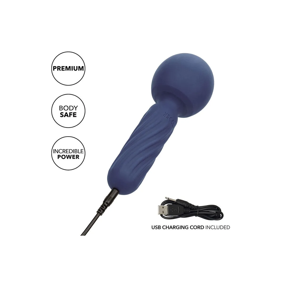 Charisma Seduction Massager 12 Funktionen 17,75 cm X 6,25 cm Lila von Calexotics | Fesselliebe.de