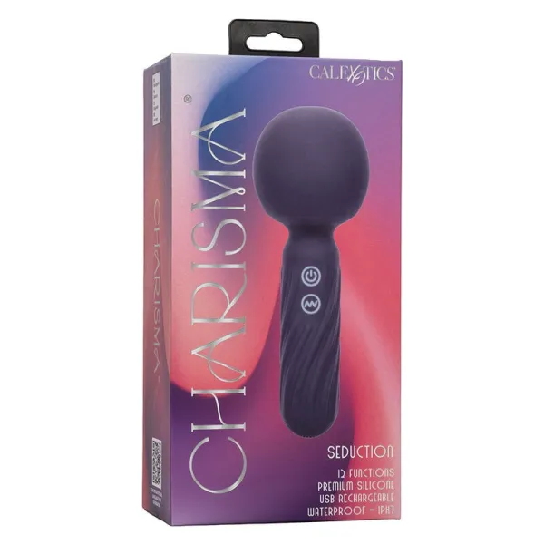 Charisma Seduction Massager 12 Funktionen 17,75 cm X 6,25 cm Lila von Calexotics | Fesselliebe.de